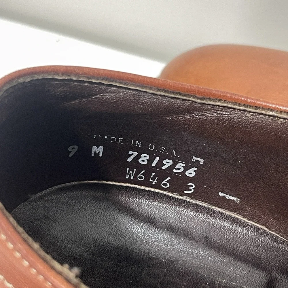 Dexter Beacon Hill Oxford Men 9 Regular Lace Up Tan Brown Leather Classic Casual